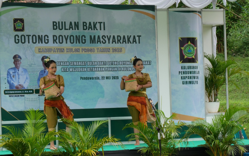 Sanggar Putra Kinasih dari Padukuhan Ngroto Meriahkan BBGRM Kabupaten Kulon Progo 2025