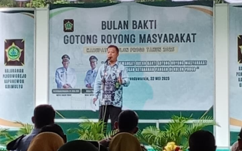 Penutupan BBGRM 2025 di Kalurahan Pendoworejo: Merayakan Semangat Gotong Royong dan Ketahanan Pangan