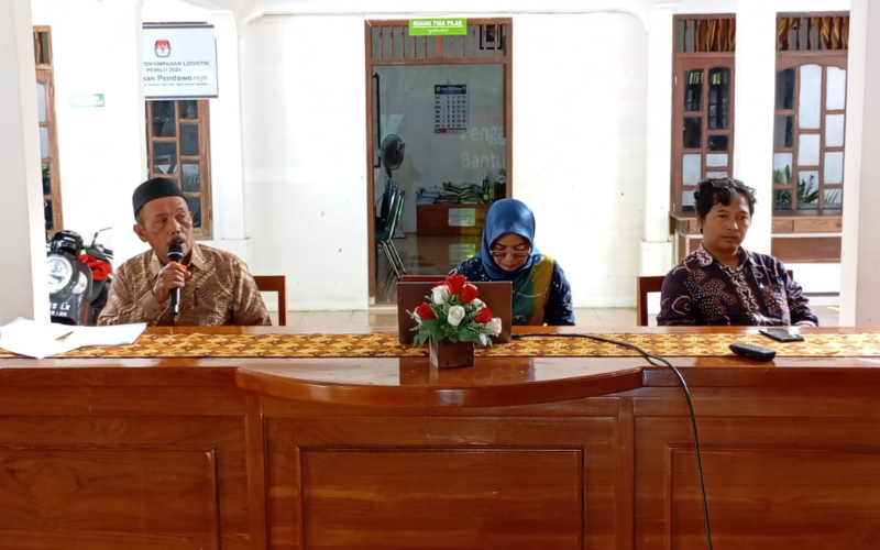 Rakor TKPK Bahas Transisi Data dan Penanganan Sosial di Pendoworejo