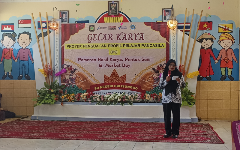 Kreativitas Siswa SD Negeri Kalisonggo Bersinar dalam Gelar Karya P5 2025