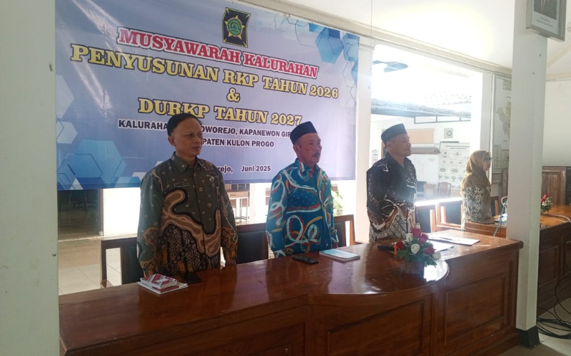 Musyawarah Kalurahan Pendoworejo Bahas RKP 2026 dan DURKP 2027