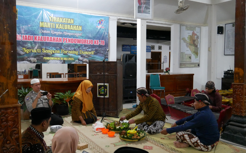 Peringatan Hari Jadi Kalurahan Pendoworejo ke-78, Mengangkat Tema 