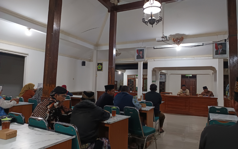 Rapat Persiapan Saparan Rebo Pungkasan Kembul Sewu Dulur Tahun 2025